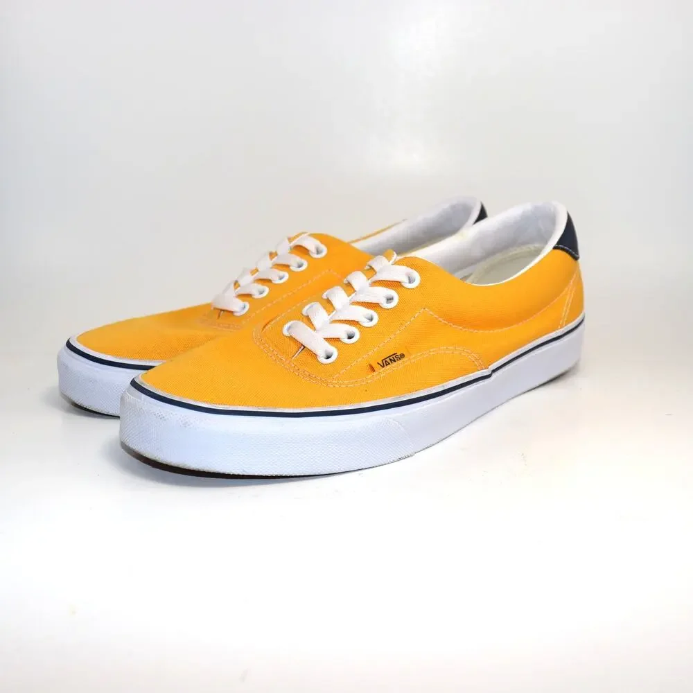 VANS Era‎ 59 Skating Shoes Saffron & White size M9.5/W11